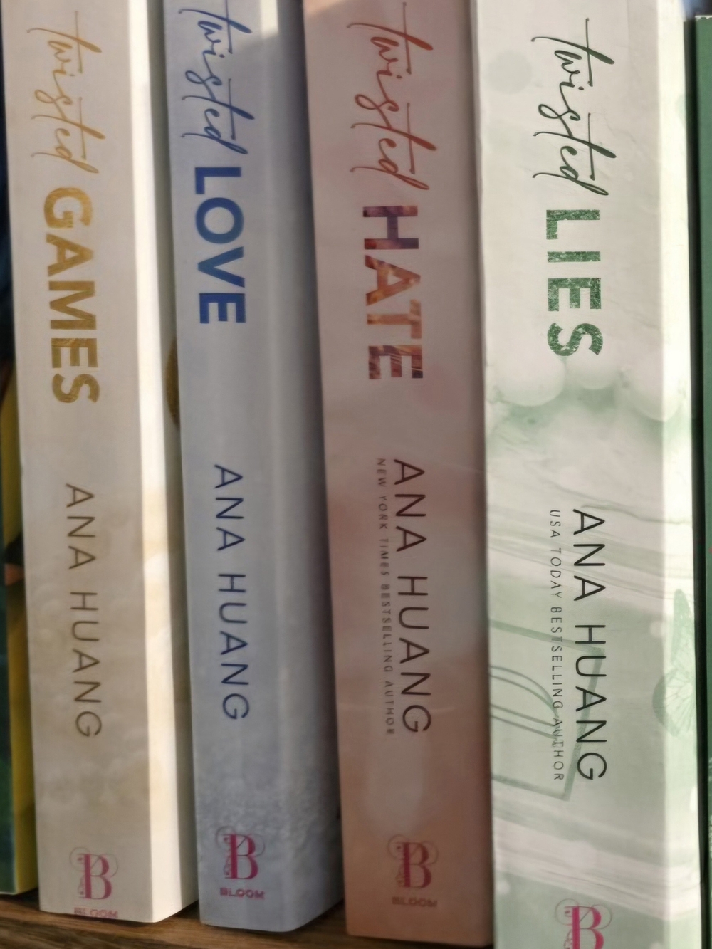 Ana Huang Twisted Series Complete 4 Book Set